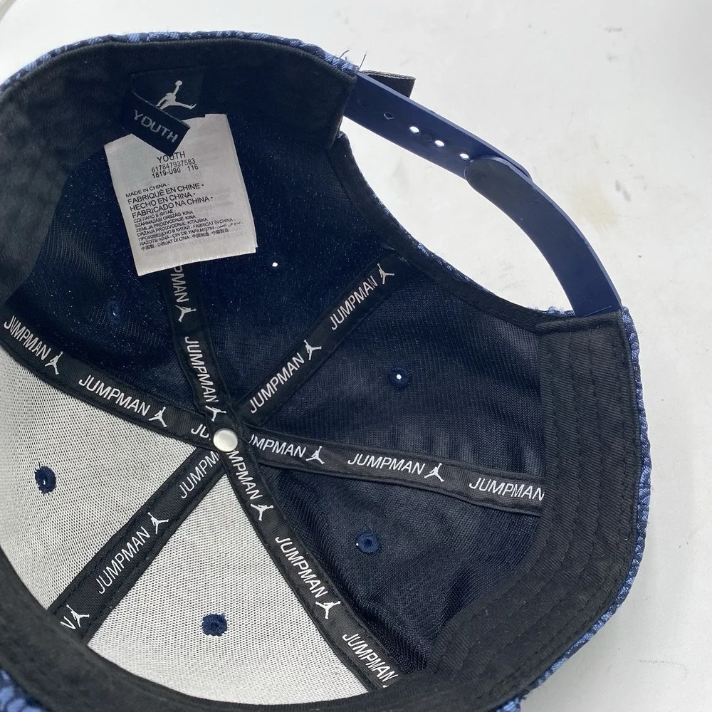 Jordan Jumpman Hat Youth SnapBack Blue Elephant Cleaned‎ See Pics